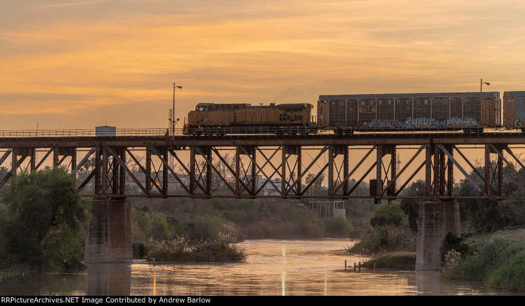 Sunset on the Big River